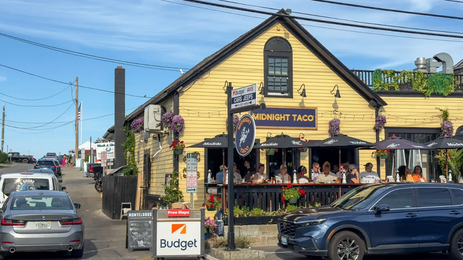 Midnight Taco from the street, Circuit Avenue Extension, Oak Bluffs