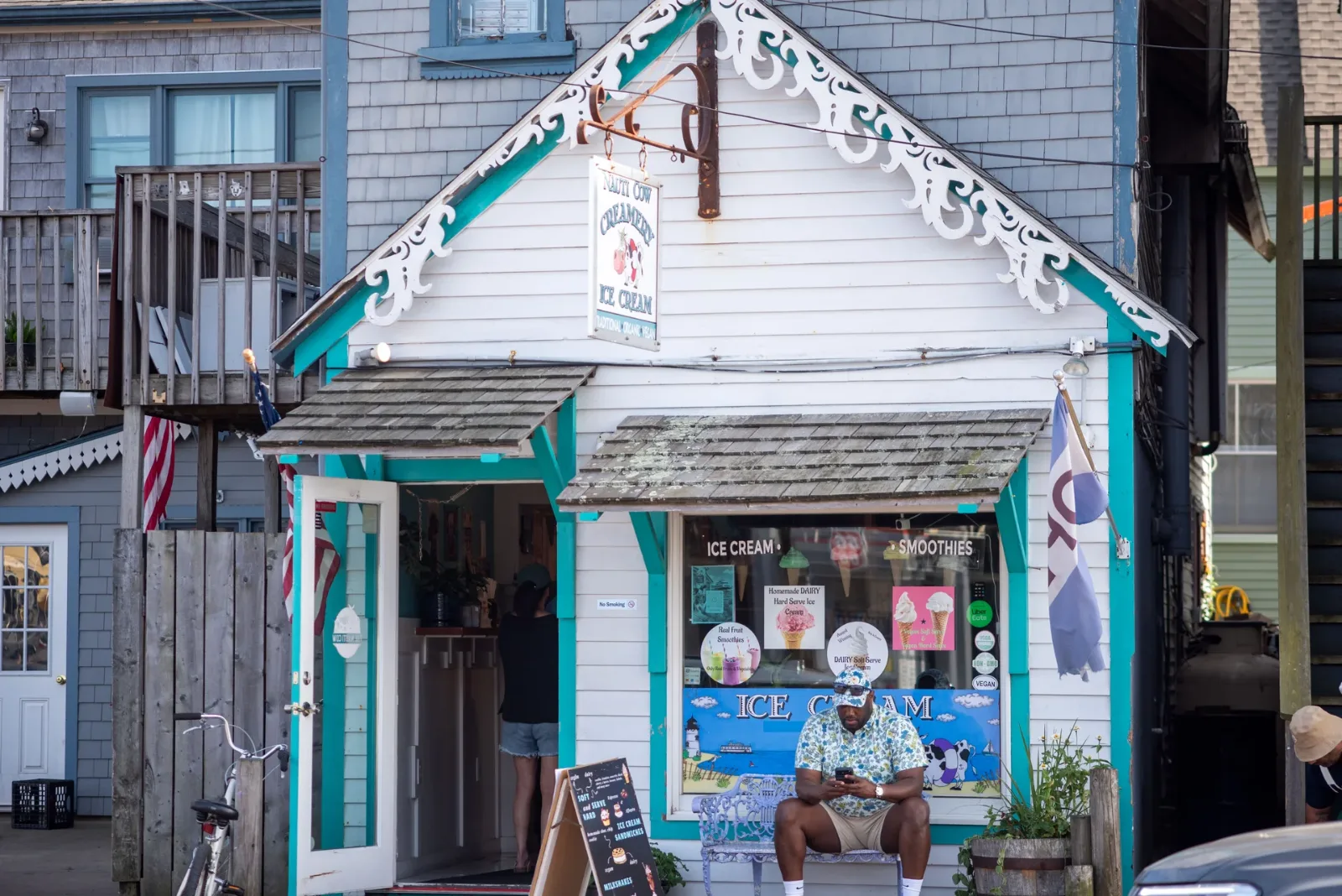 Nauti Cow Smoothies & Ice Cream restaurant on Martha's Vineyard