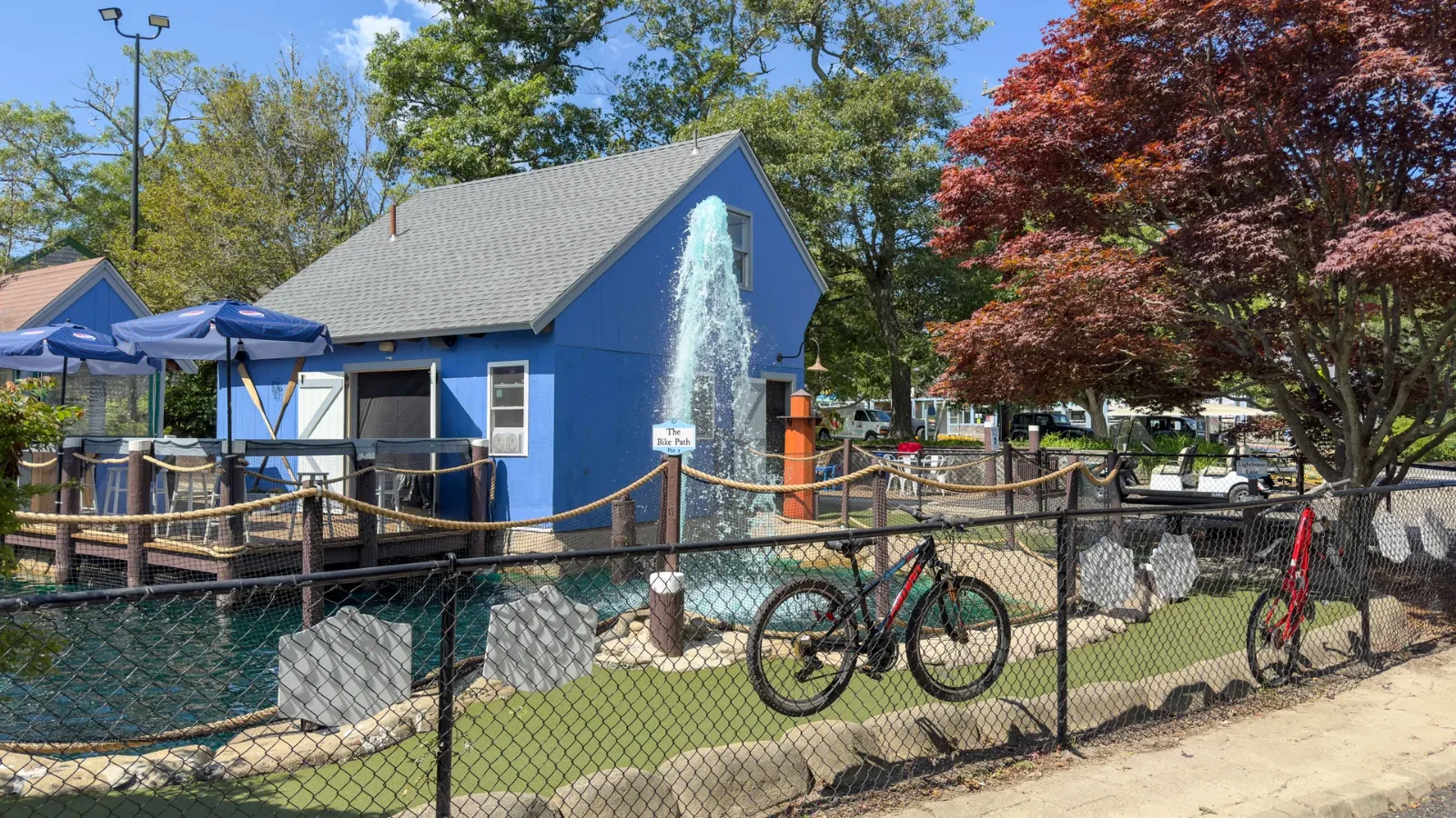 The mini golf course at Steere The Course, Vineyard Haven