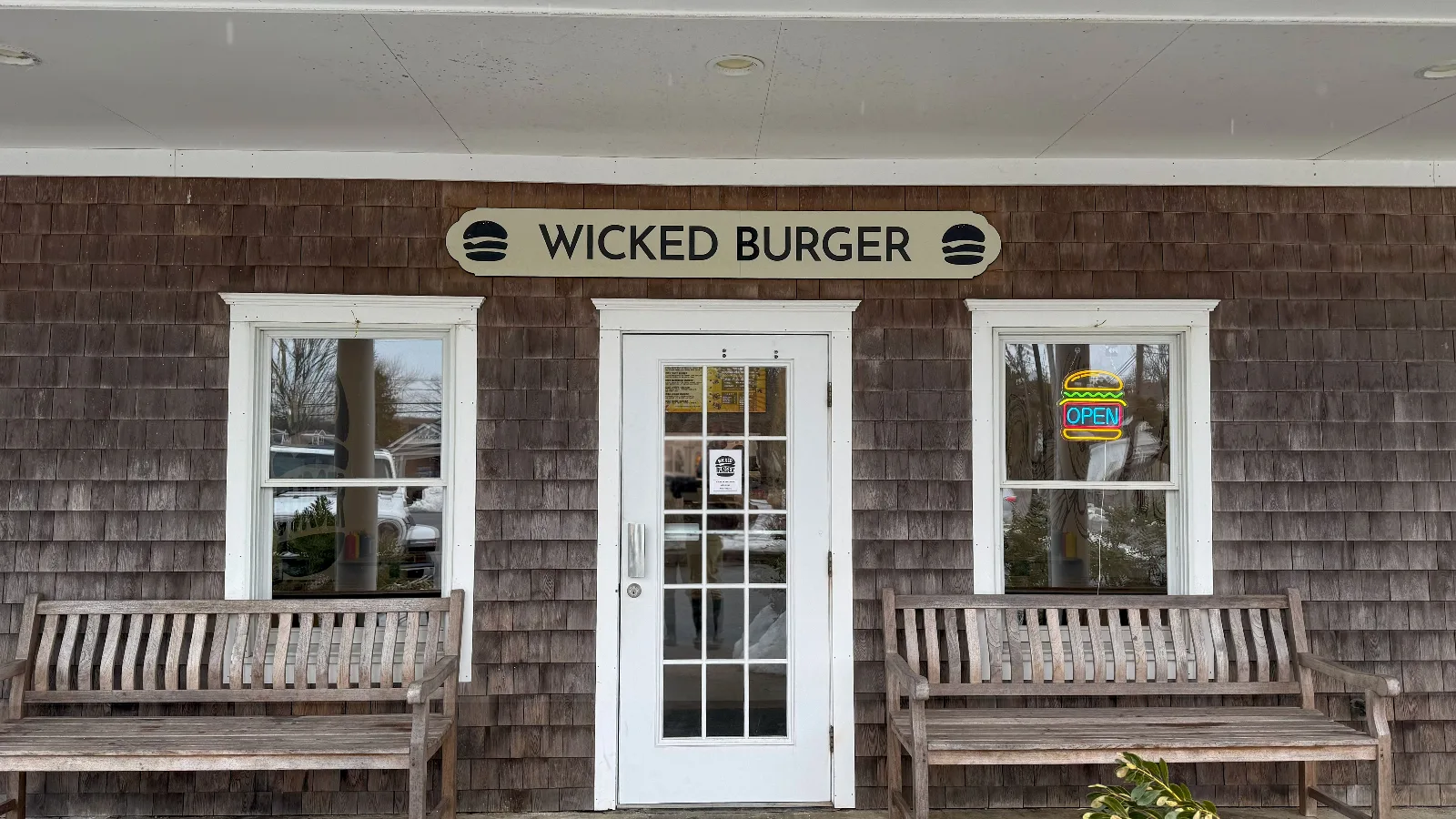 Wicked Burger restaurant on Martha's Vineyard